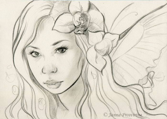 Orchid Fairy by Janna Prosvirina